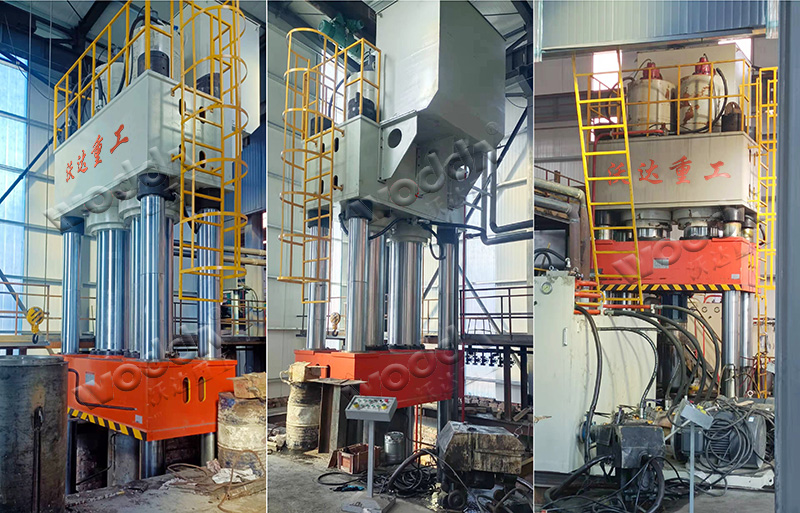坩堝生產設備 2000T坩堝成型液壓機