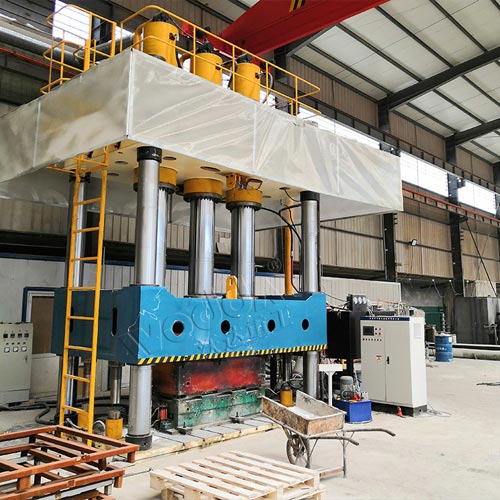 2000噸玻璃鋼淋浴房底座成型液壓機